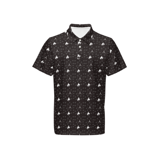 Bucking Ribeye Golf Polo