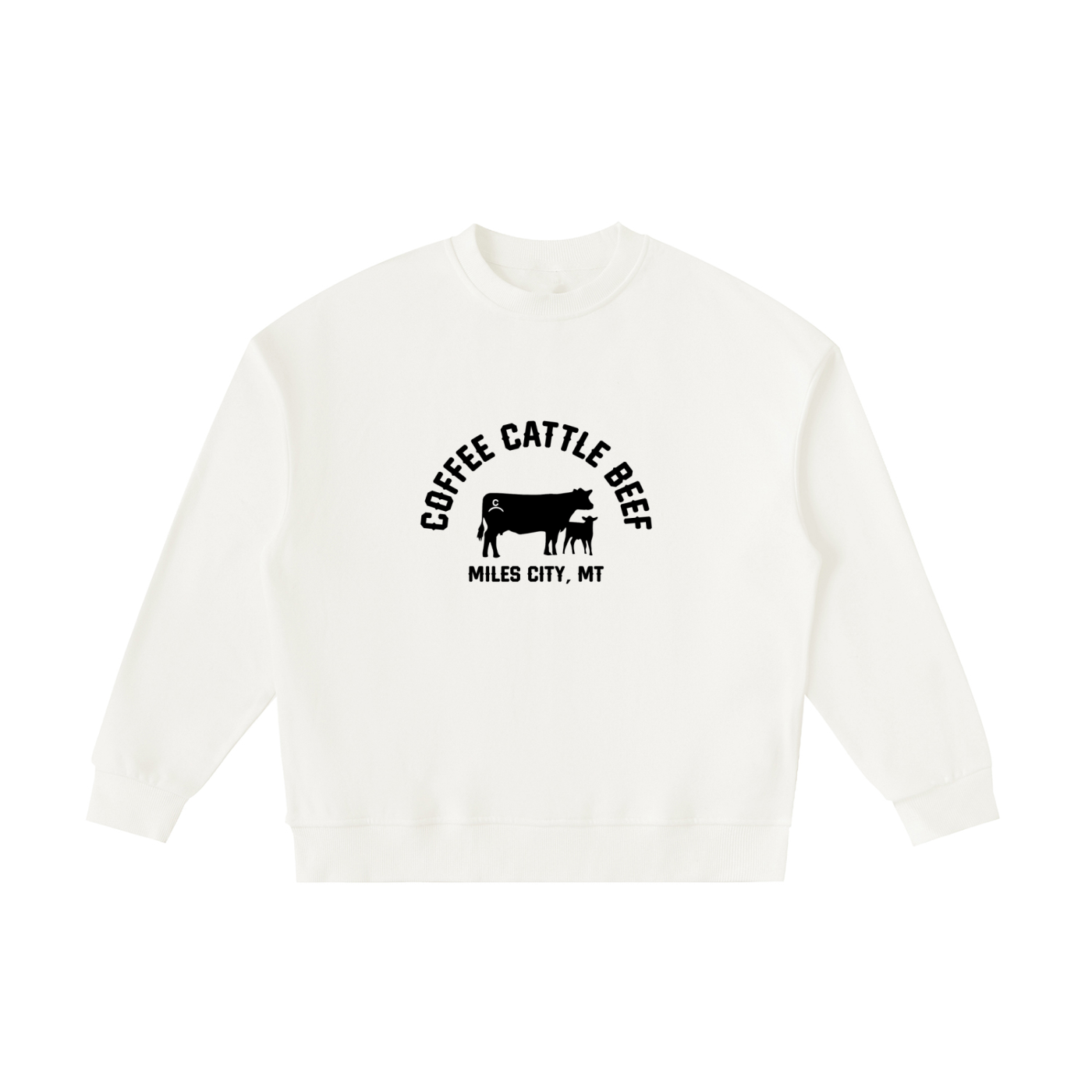 Cow/Calf Pair Kids' Crewneck