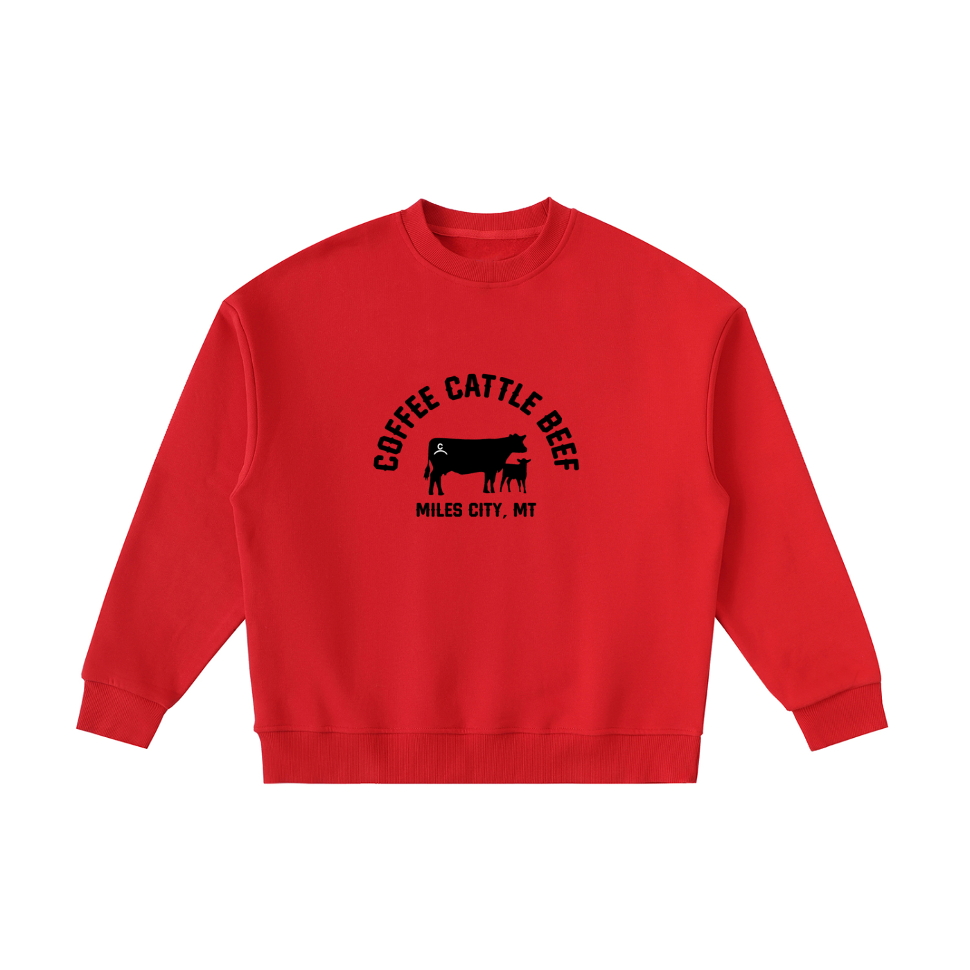 Cow/Calf Pair Kids' Crewneck