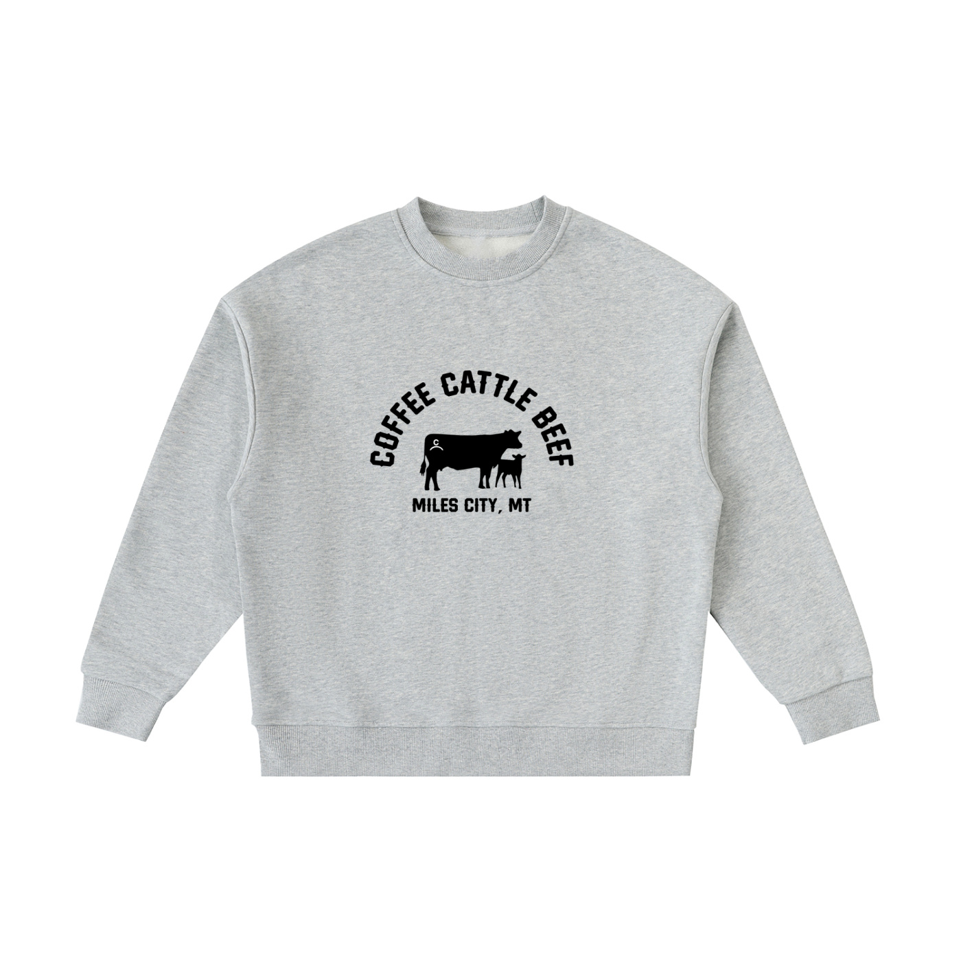 Cow/Calf Pair Kids' Crewneck