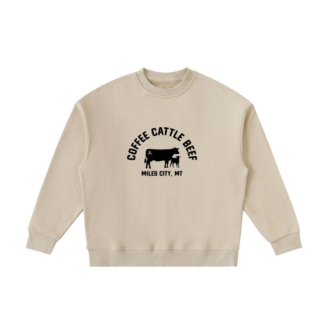 Cow/Calf Pair Kids' Crewneck